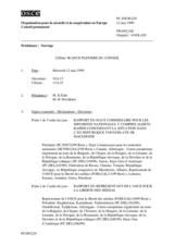 Journal of the 229th Plenary Meeting of the Permanent Council (fr)