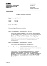 Journal of the 228th Plenary Meeting of the Permanent Council (de)