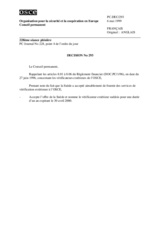 Permanent Council Decision No. 293 (fr)