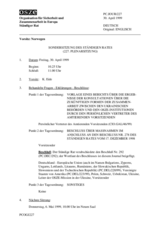 Journal of the 227th Special Plenary Meeting of the Permanent Council (de)