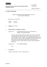 Journal of the 221st Special Plenary Meeting of the Permanent Council