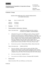 Journal of the 220th Special Plenary Meeting of the Permanent Council (es)