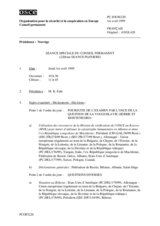 Journal of the 220th Special Plenary Meeting of the Permanent Council (fr)