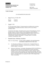 Journal of the 219th Plenary Meeting of the Permanent Council (de)