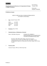 Journal of the 216th Special Plenary Meeting of the Permanent Council (it)