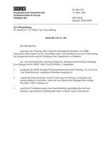 Permanent Council Decision No. 291 (de)
