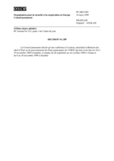 Permanent Council Decision No. 289 (fr)
