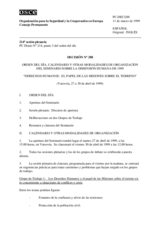 Permanent Council Decision No. 288 (es)