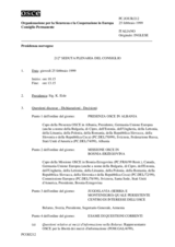 Journal of the 212th Plenary Meeting of the Permanent Council (it)