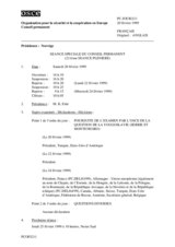 Journal of the 211th Special Plenary Meeting of the Permanent Council (fr)