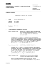 Journal of the 209th Plenary Meeting of the Permanent Council (es)