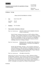 Journal of the 208th Plenary Meeting of the Permanent Council (fr)