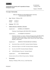 Journal of the 207th Special Plenary Meeting of the Permanent Council