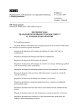 Permanent Council Decision No. 814 (it)