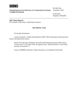 Permanent Council Decision No. 284 (it)
