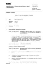 Journal of the 205th Plenary Meeting of the Permanent Council (fr)