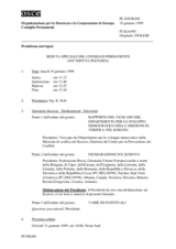 Journal of the 204th Special Plenary Meeting of the Permanent Council (it)