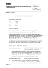 Journal of the 203rd Plenary Meeting of the Permanent Council (it)