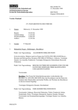 Journal of the 273rd Plenary Meeting of the Forum for Security Co-operation (de)