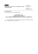 Permanent Council Decision No. 823 (it)