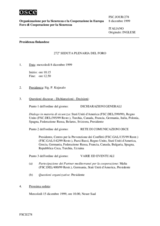 Journal of the 272nd Plenary Meeting of the Forum for Security Co-operation (it)