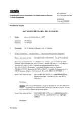 Journal of the 691th Plenary Meeting of the Permanent Council (es)