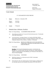 Journal of the 271st Plenary Meeting of the Forum for Security Co-operation (de)