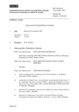 Journal of the 270th Plenary Meeting of the Forum for Security Co-operation (fr)