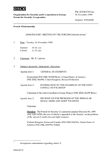 Journal of the 269th Plenary Meeting of the Forum for Security Co-operation/Corrected reissue