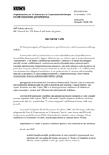 Forum for Security Co-operation Decision No. 6/99 (it)