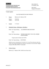 Journal of the 266th Plenary Meeting of the Forum for Security Co-operation (de)