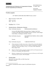 Journal of the 267th Plenary Meeting of the Forum for Security Co-operation (it)