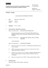 Journal of the 265th Plenary Meeting of the Forum for Security Co-operation (fr)