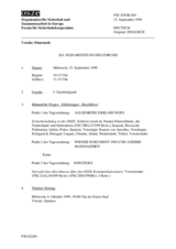 Journal of the 263rd Plenary Meeting of the Forum for Security Co-operation (de)