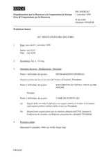 Journal of the 261st Plenary Meeting of the Forum for Security Co-operation (it)