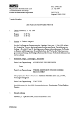 Journal of the 260th Plenary Meeting of the Forum for Security Co-operation (de)