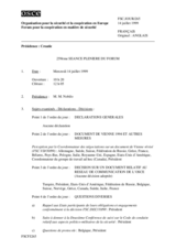 Journal of the 259th Plenary Meeting of the Forum for Security Co-operation (fr)