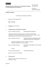 Journal of the 257th Plenary Meeting of the Forum for Security Co-operation (it)