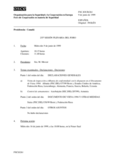 Journal of the 255th Plenary Meeting of the Forum for Security Co-operation (es)