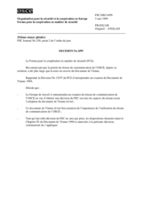 Forum for Security Co-operation Decision No. 4/99 (fr)