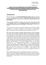 Review of the contribution made by the three Personal Representatives to the OSCE's overall effort to combat intolerance and discrimination