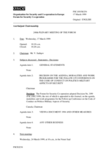 Journal of the 248th Plenary Meeting of the Forum for Security Co-operation