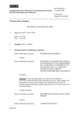 Journal of the 248th Plenary Meeting of the Forum for Security Co-operation (it)