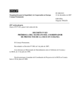 Permanent Council Decision No. 833 (es)