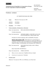 Journal of the 247th Plenary Meeting of the Forum for Security Co-operation (es)