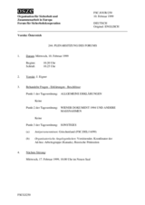 Journal of the 244th Plenary Meeting of the Forum for Security Co-operation (de)