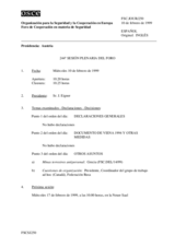 Journal of the 244th Plenary Meeting of the Forum for Security Co-operation (es)