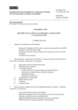 Forum for Security Co-operation Decision No. 2/99 (es)
