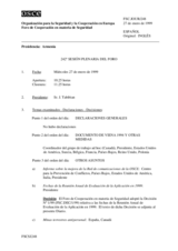 Journal of the 242nd Plenary Meeting of the Forum for Security Co-operation (es)