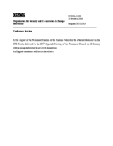 Statement by the Delegation of the Russian Federation in response to the statements by the United States of America and the European Union concerning the suspension of Russian participation in the Treaty on Conventional Armed Forces in Europe (CFE Treaty)